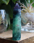 Semi polished fluorite tower 2 new