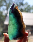 Semi polished fluorite tower 2 new