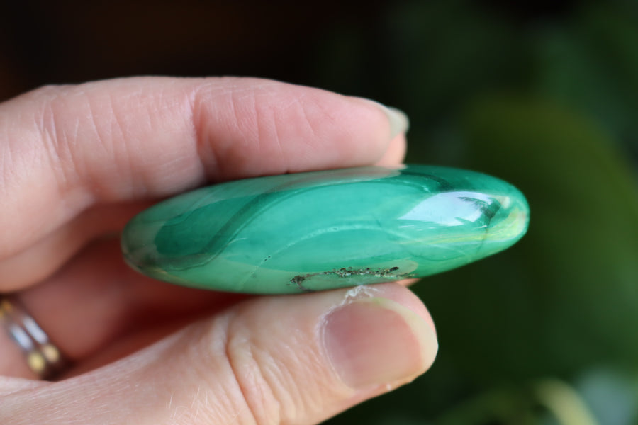 Malachite pocket stone 8 new