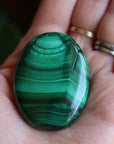 Malachite pocket stone 9 new