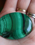 Malachite pocket stone 9 new