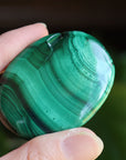 Malachite pocket stone 9 new