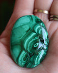 Malachite pocket stone 10 new