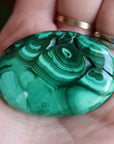 Malachite pocket stone 10 new