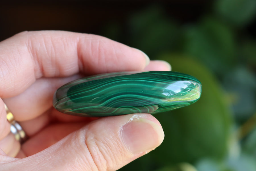 Malachite pocket stone 11 new