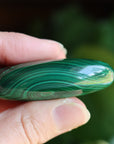 Malachite pocket stone 11 new