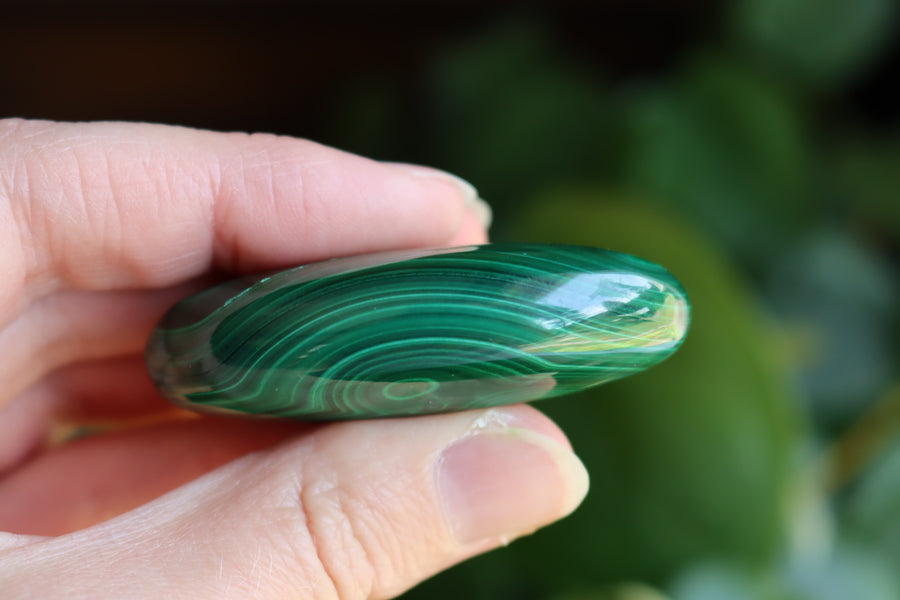 Malachite pocket stone 11 new