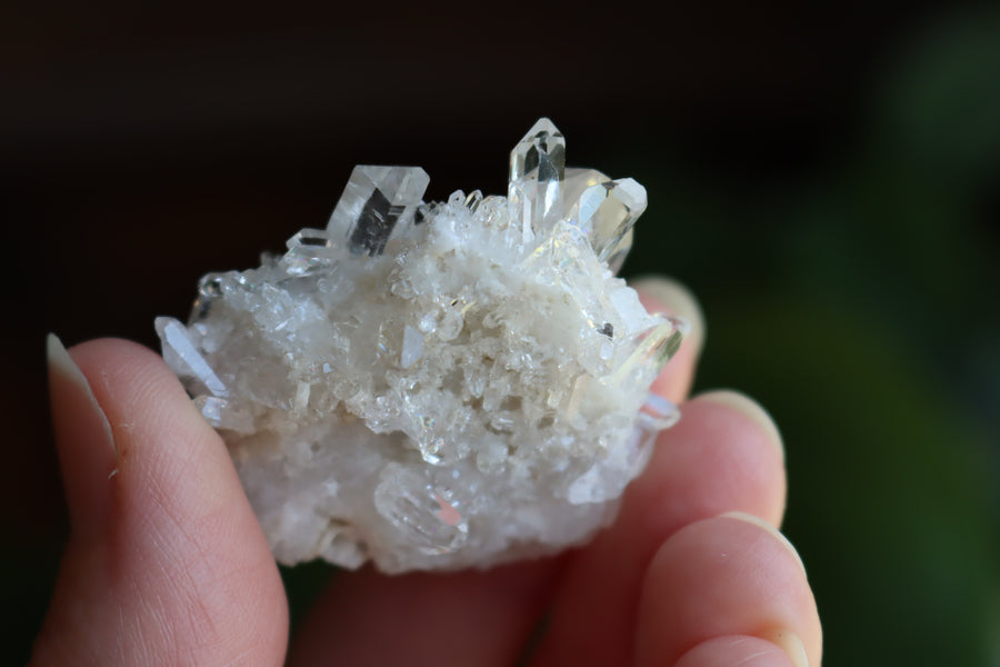 Clear quartz cluster 4 new