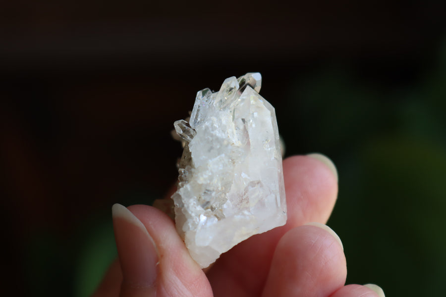 Clear quartz cluster 4 new