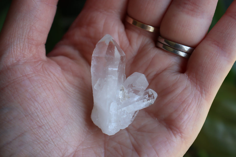 Clear quartz cluster 7 new