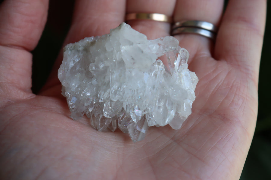 Clear quartz cluster 9 new