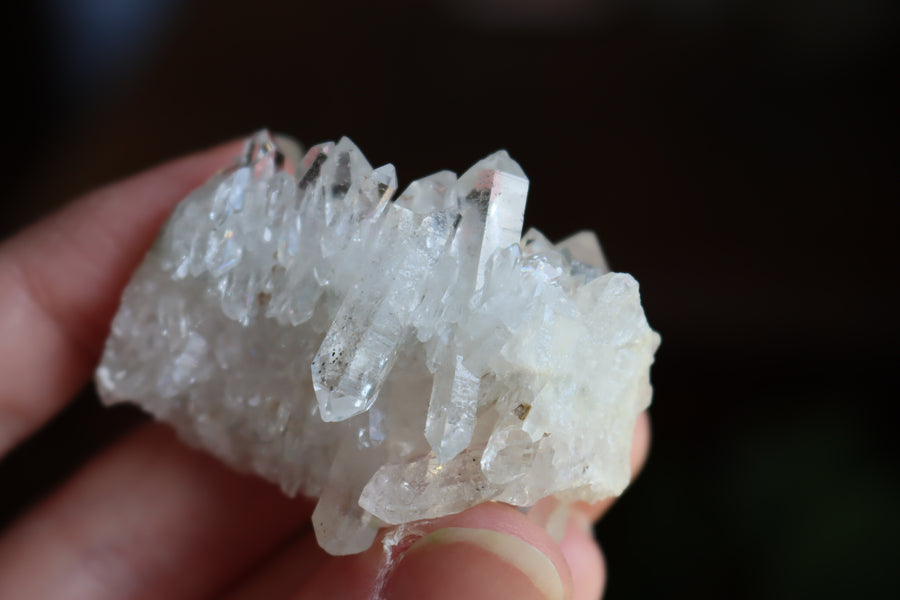 Clear quartz cluster 9 new