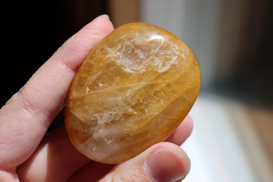 Golden healer pocket stone 18 new