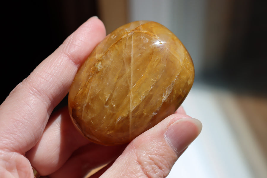 Golden healer pocket stone 18 new