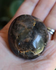 Black moonstone pocket stone 2 new