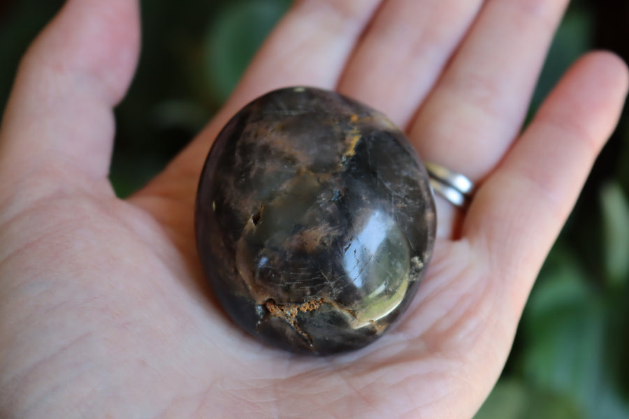 Black moonstone pocket stone 2 new