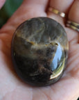 Black moonstone pocket stone 3 new