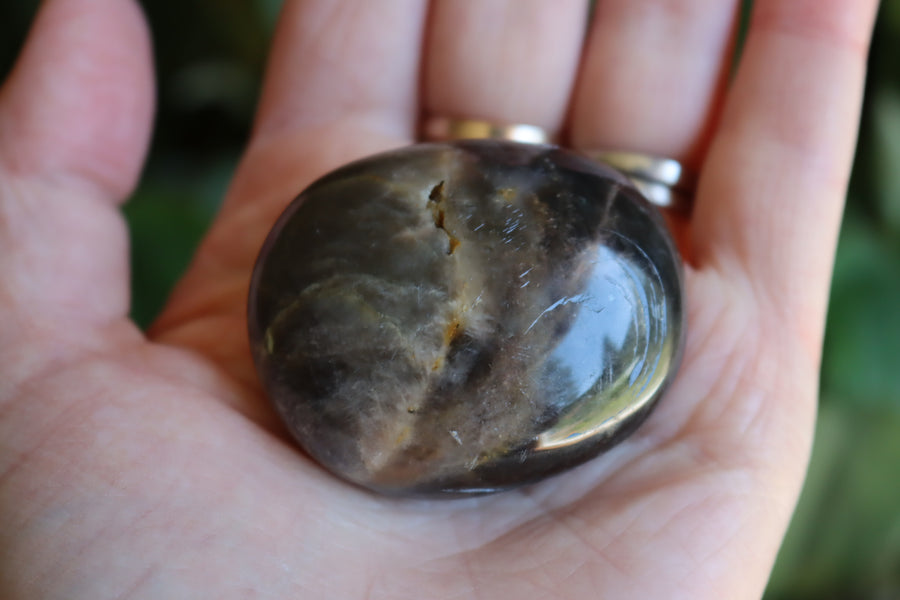 Black moonstone pocket stone 3 new