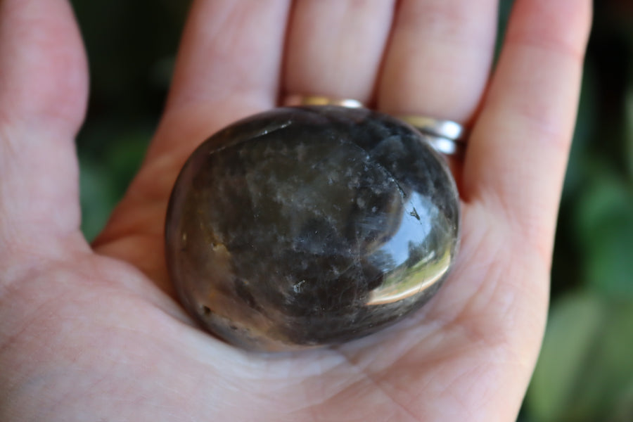 Black moonstone pocket stone 3 new