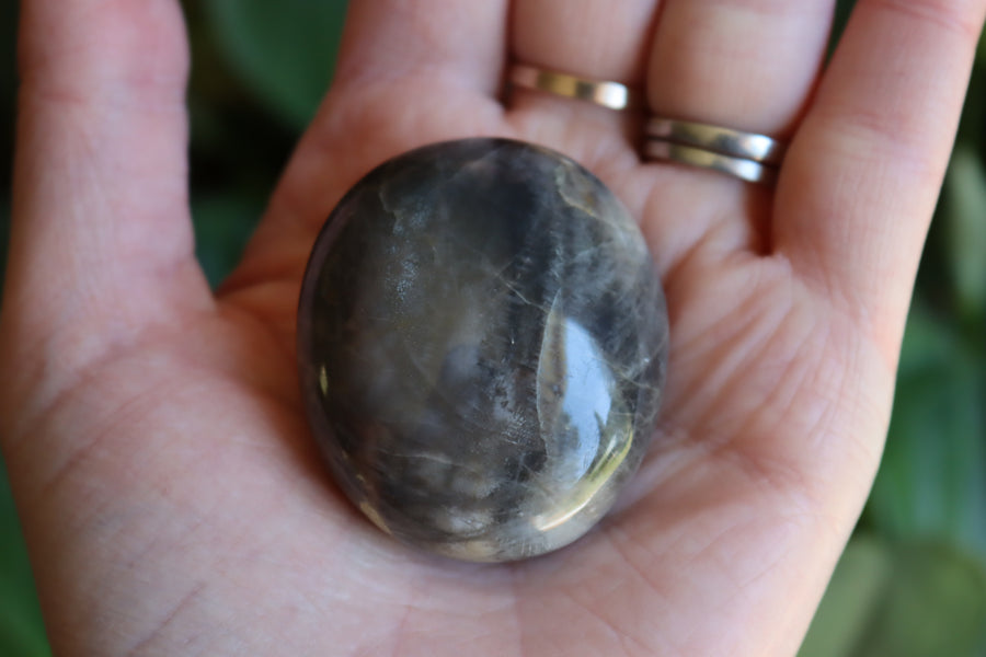 Black moonstone pocket stone 5 new