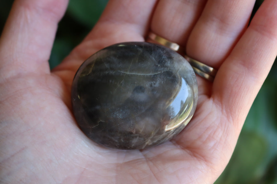 Black moonstone pocket stone 5 new