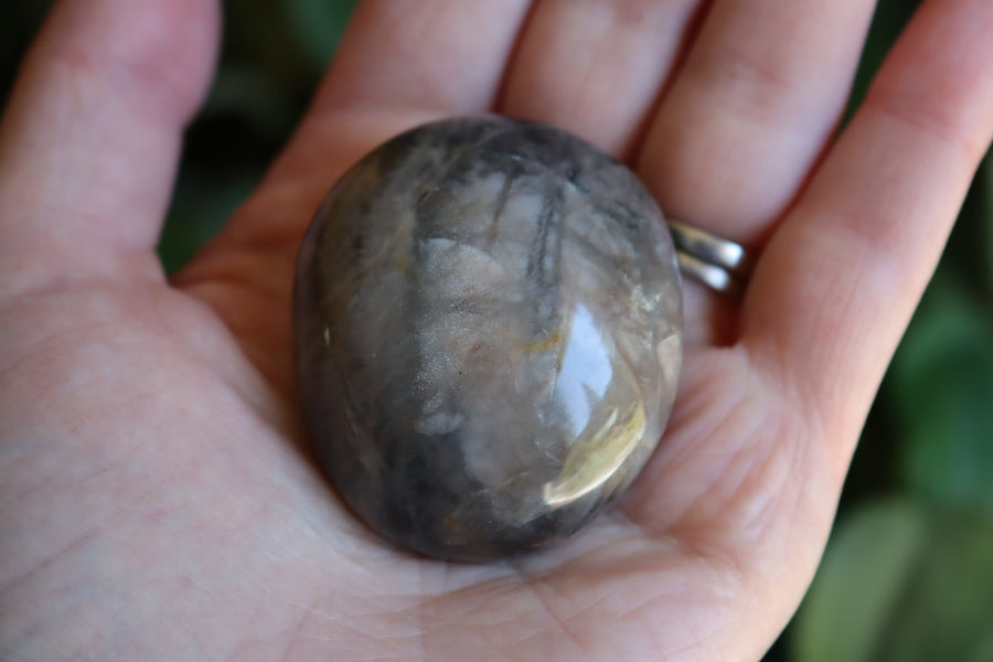 Black moonstone pocket stone 5 new