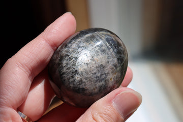 Black moonstone pocket stone 6 new