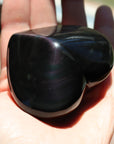 Rainbow obsidian heart 1 new