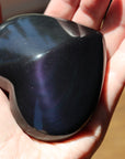 Rainbow obsidian heart 3 new