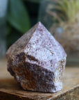 Semi polished lepidolite tower 1 new