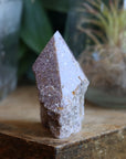 Semi polished lepidolite tower 2 new