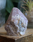 Semi polished lepidolite tower 2 new