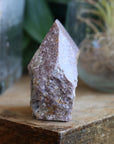 Semi polished lepidolite tower 2 new