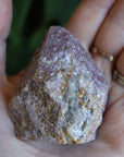 Semi polished lepidolite tower 2 new