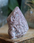 Semi polished lepidolite tower 3 new