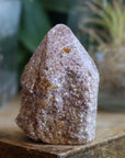 Semi polished lepidolite tower 4 new