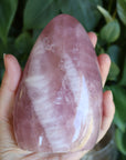 Rose quartz free form 1 new