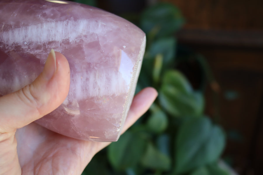 Rose quartz free form 1 new