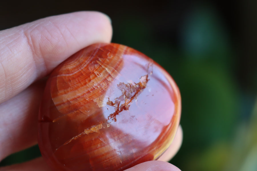 Carnelian pocket stone 7 new