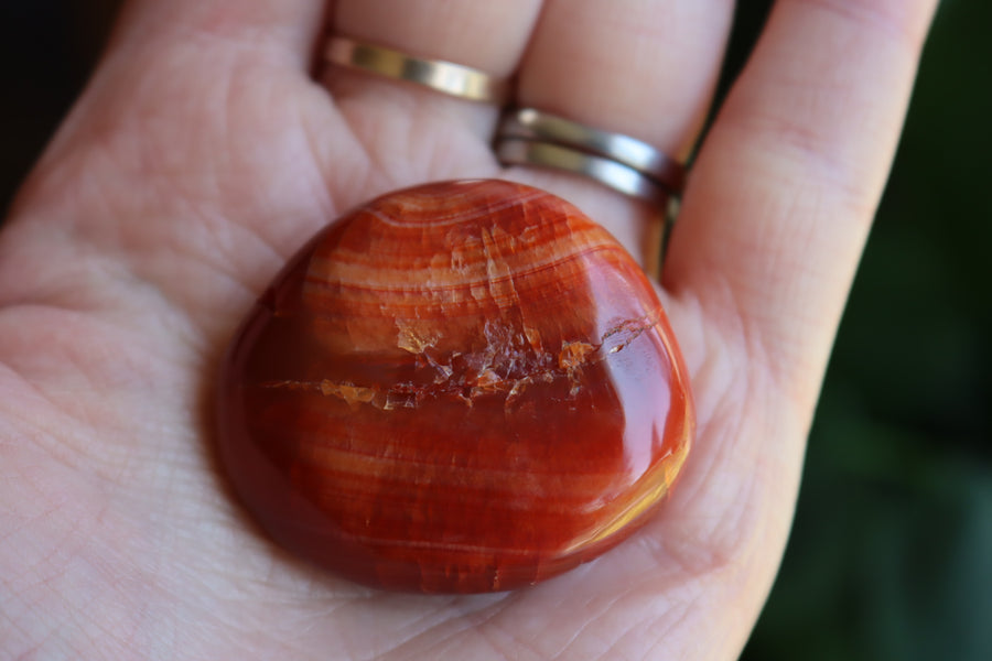 Carnelian pocket stone 7 new