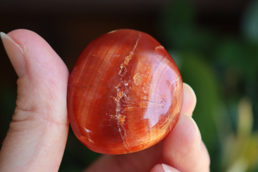 Carnelian pocket stone 7 new