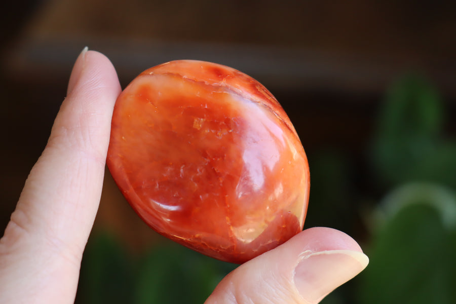 Carnelian pocket stone 11 new