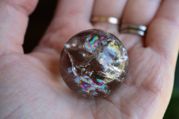 Smoky quartz sphere 1 new