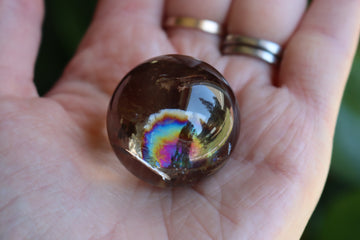 Smoky quartz sphere 3 new