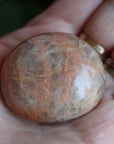 Peach moonstone pocket stone 1 new