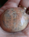 Peach moonstone pocket stone 1 new