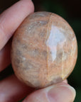 Peach moonstone pocket stone 1 new