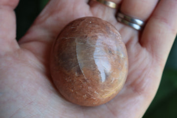 Peach moonstone pocket stone 2 new