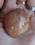 Peach moonstone pocket stone 4 new