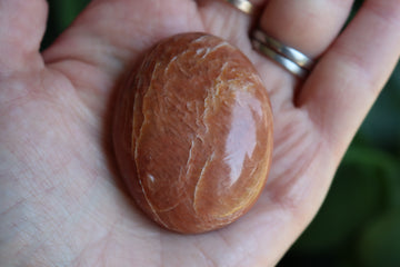 Peach moonstone pocket stone 5 new